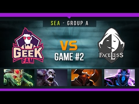 GeekFam vs Faceless Game 2 - Summit 7 - SEA Qualifier: Group A - @LyricalDota @RyuuDota