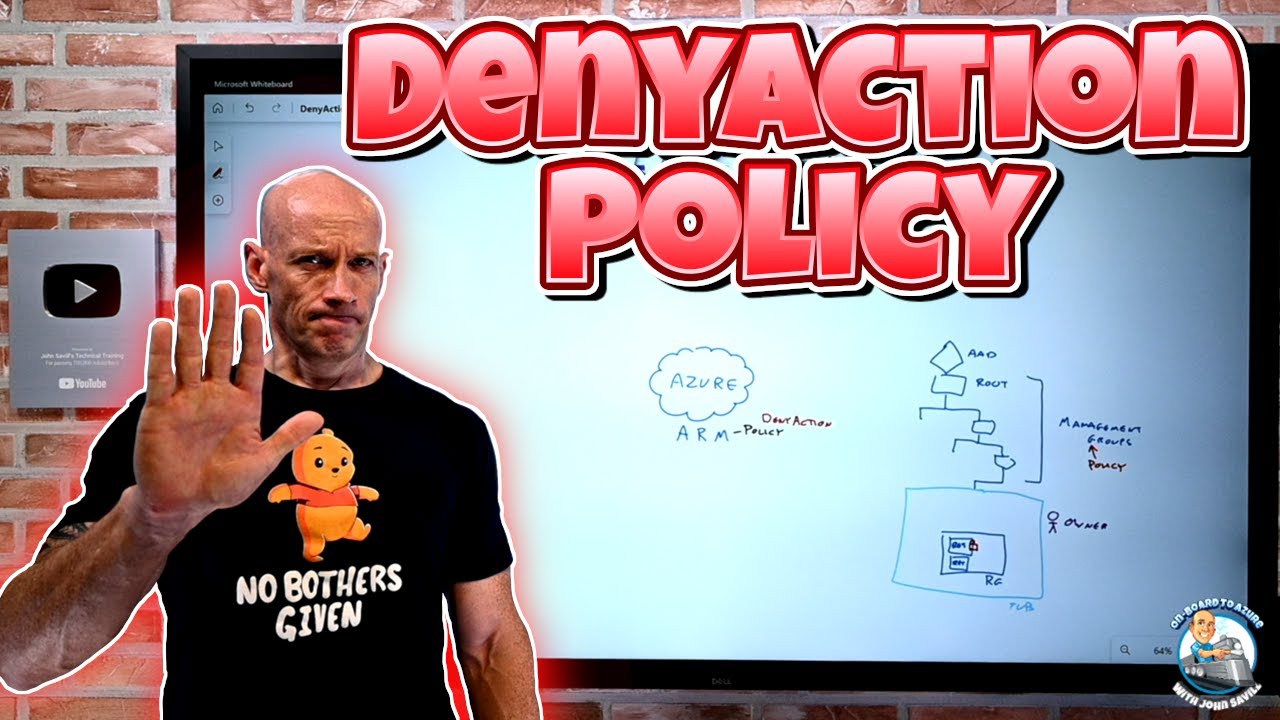 Block Deletes Using the New DenyAction Azure Policy Effect