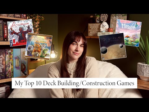 My Top 10 Deck Building/Construction Board Games!