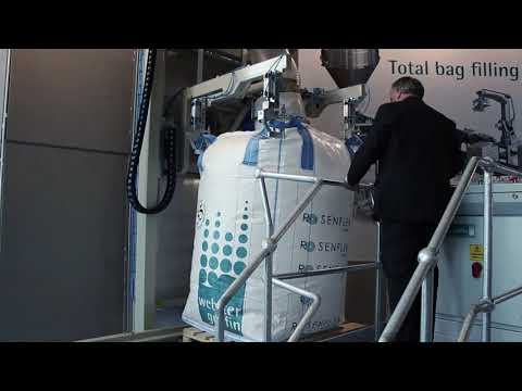 Webster Griffin presenting Big Bag Filling at Achema Innovation Exhibition