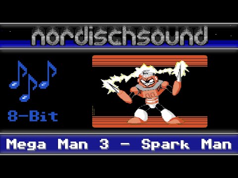 Mega Man 3 - Spark Man (Commodore 64 SID 8-Bit Cover)