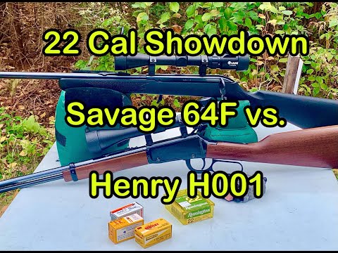Henry H001 gegen Savage 64F