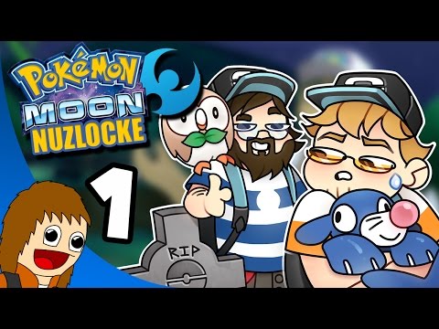 Pokemon Moon Nuzlocke: Professor Moving In On Mom - Part 1 (w/ Druox)