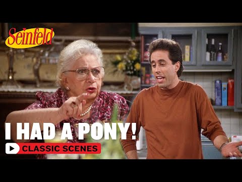 Jerry Thinks He May Have Killed Manya | The Pony Remark | Seinfeld
