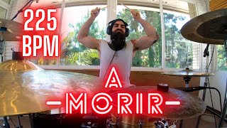 A MORIR - SARATOGA - DRUM PLAYTHROUGH.