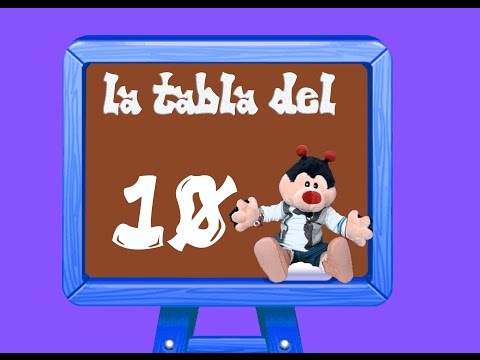 Aprende "LA Tabla DE Multiplicar DEL 10" super fácil. Canal de Videos Infantiles