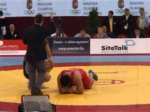 SWWC2013 / Zaur MEHRALIYEV - Heiki Nabi (EST) - GR 120 kg, 1/8 final match