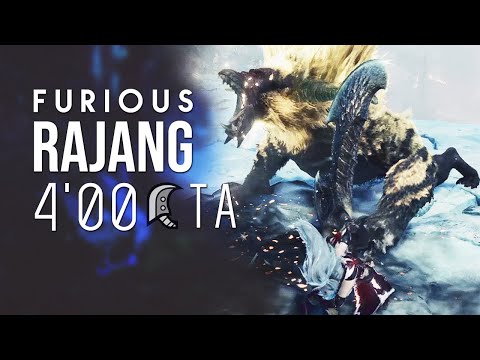 MHWI PS4 | Furious Rajang Solo 4'00 (Great Sword) TA Wiki Rules