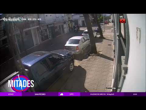 Accidente en la noche del viernes