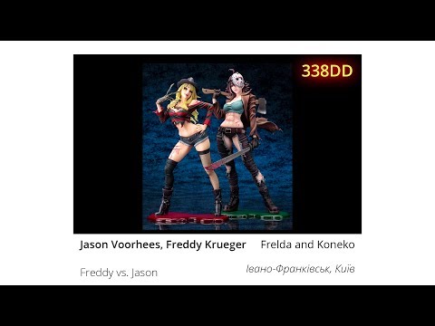 c10. Anicon 9 - Frelda and Koneko: Freddy vs. Jason - Jason Voorhees, Freddy Krueger