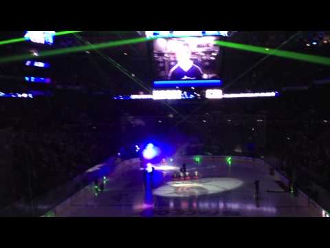 Columbus Blue Jackets 2013-2014 Opening Night