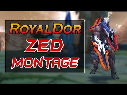 RoyalDor Zed Montage - Best Pro Outplays Compilation | League Of Legends