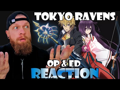 Checking out Tokyo Ravens Opening and ending Reaction
