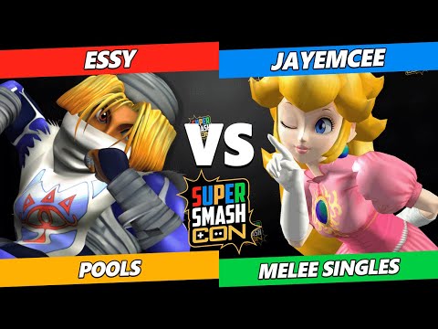 SSC 2022  - Essy (Sheik) Vs. Jayemcee (Peach) Smash Melee Tournament