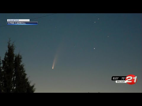 Comet Neowise streaks across High Desert sky
