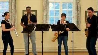 Sax In The City - saxophone quartet music