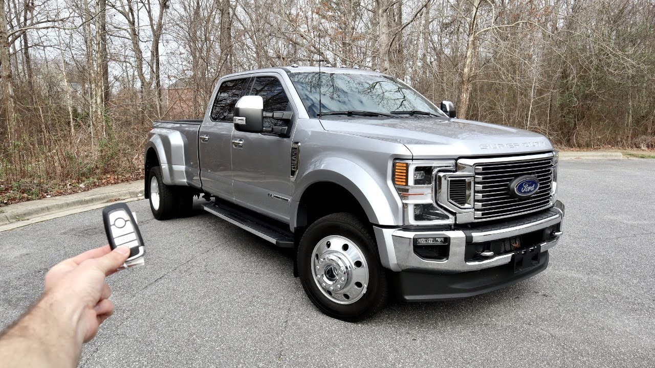 2022 Ford F450 Lariat Superduty: Start Up, Test Drive ...
