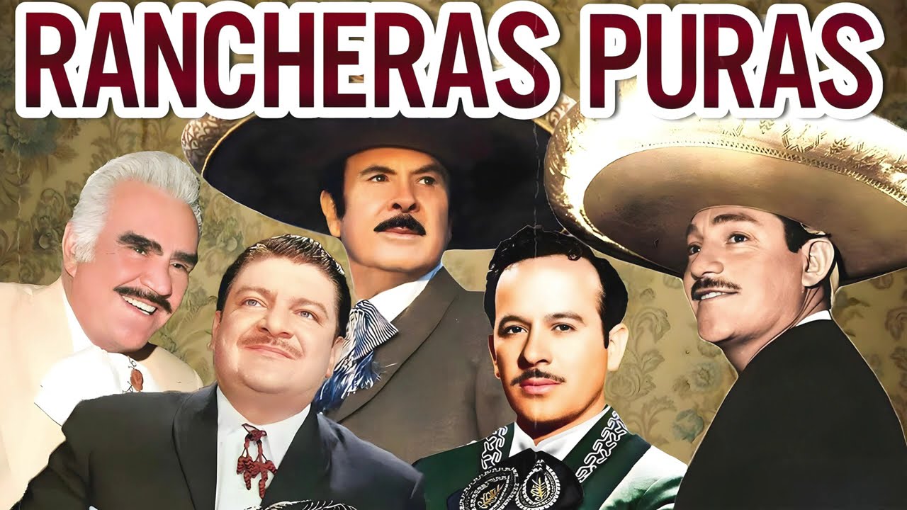 VICENTE FERNANDEZ, JAVIER SOLIS, JOSE ALFREDO JIMENEZ, CORNELIO REYNA - RANCHERAS MEXICANAS