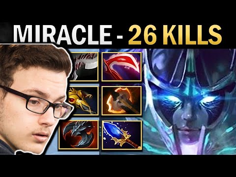 Phantom Assassin Dota Gameplay Miracle with 26 Kills and Basher
