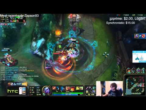 Sneaky (& Lemonnation) - Tristana vs Rengar (Liquid Inori) - ADC - Challenger