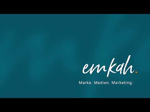 emkah animiertes Logo Banner