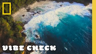Relaxing Nature Sounds - 4 Hours Meditative ASMR | Vibe Check x Nat Geo | Oceans, Forests, Beaches