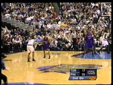Allen Iverson 52 pts, 6 ast, playoffs 2001, 76ers vs raptors game 5