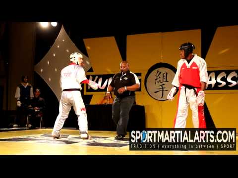 Nick Cain v Sam Simeon - Kumite Classic 2013 - Men's Team Sparring Finals