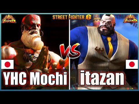 Street Fighter 6 🔥YHC Mochi (DHALSIM #1)  Vs  itazan (ZANGIEF) 🔥Best Ranked Match🔥FightingGameWorldX