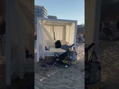 #salou #vilaseca | Pineda là #sandybeach in 27seconds #sunset we went to the best beach in salou