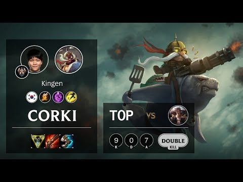 Corki Top vs Sett - KR Challenger Patch 10.5