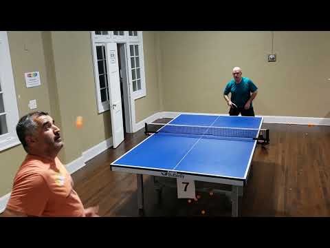 Table Tennis: Dealing with Ivan's vicious serves...