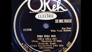 Duke Ellington and his Orchestra: Diga Diga Doo 1928