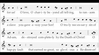 Easter Proclamation - Exsultet - New Translation of the Roman Missal - Practice Video