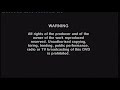 Dreamworks Warning Screen 2004 2006 UK