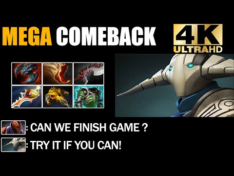 SUPERMAN Flying SVEN Divine Rapier + Scepter Epic Mega Creeps Comeback Dota 2 Pro Gameplay