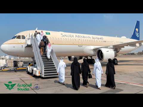 Saudia Business Class from Manila to AlUla via Jeddah | Saudi Arabian Airlines (Flight Review)