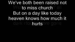 Brad Paisley Long Sermon lyrics