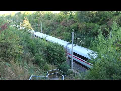 ICE 4 mit 250 Km/h @ Pulverdinger Tunnel