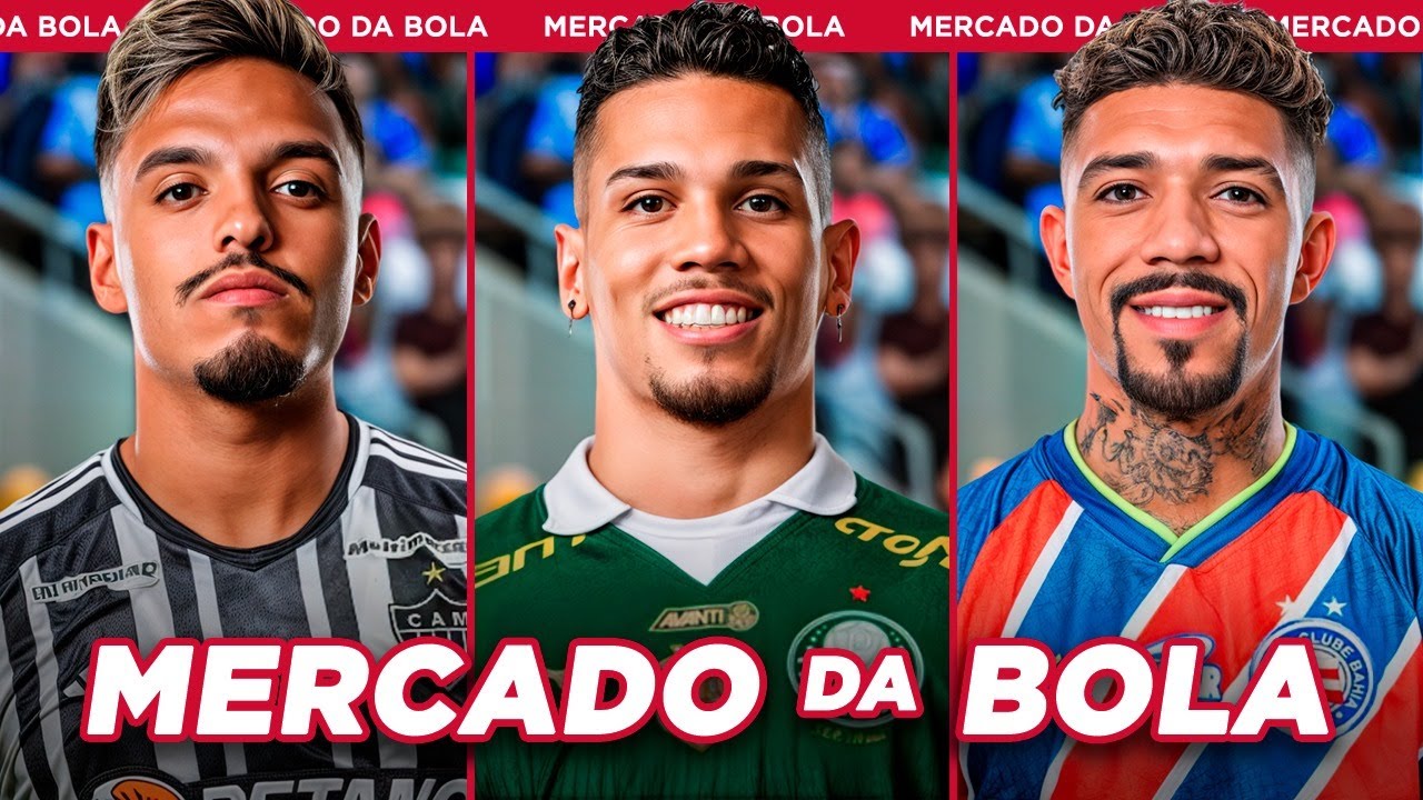 PALMEIRAS AVANÇA PARA TER PAULINHO│GABRIEL MENINO RUMO AO GALO e+ - Mercado da Bola 2025