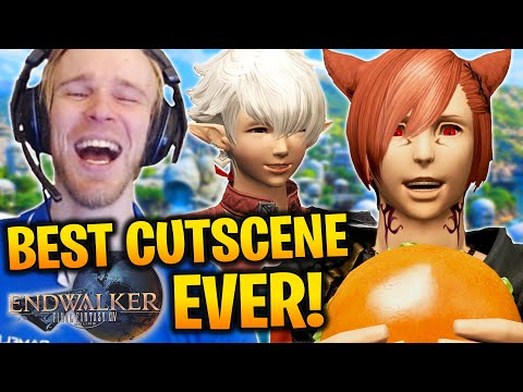 This CUTSCENE IS 100% HAPPINESS - FFXIV Endwalker MSQ REACTION (SPOILERS) - Cobrak Final Fantasy 14