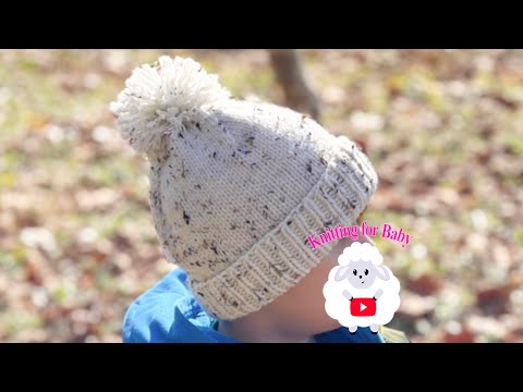 Easy knit hat for boys and girls 5-8 years old + more sizes EASY KNIT HAT PATTERN