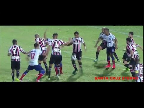 Santa Cruz 2 x 2 Bahia - Melhores Momentos - Copa do Nordeste 2016