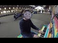 Playing Thomas The Tank Engine Theme In A Train Station