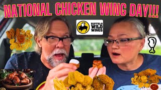 Buffalo Wild Wings BOGO Boneless Thursday & National Chicken Wing Day  2023| Eat With Us!