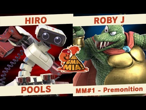 Hiro (R.O.B\Toon Link) vs Roby J (Lucas\King K. Rool) - POOLS - MAGMA MIA! #1 Premonition