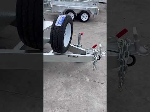 U Beaut Trailers 10×7 Flat top Hydraulic Tipper Trailer 3500kg ATM