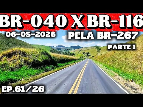 BR-040 JUÍZ DE FORA/MATIAS BARBOSA ATÉ A  BR-116 LEOPOLDINA-MG. PARTE 1 #br040 #br116 #minasgerais
