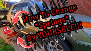 How To Change SPRINGS by YOURSELF - Buick Rendezvous / Maybe Others??