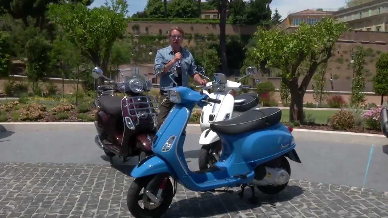 2012 Vespa LX/S 125-150 3 valvole Reviewed in Rome by TOR